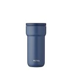 Mepal Ellipse 375 ml Nordic Denim – Kahve to go termos kupa – çay bardağı sızdırmaz – paslanmaz çelik termos fincan – neredeyse tüm içecek tutucularına uyar