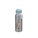 Mepal - Flip-up Campus Little Dutch termos şişe, çocuklar için yalıtımlı içecek şişesi, paslanmaz çelik termos, 9 saat sıcak ve 12 saat soğuk, BPA içermez, 350 ml, Forest Friends