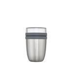Mepal İnsulated Lunch Pot Ellipse Natural Brushed Yalıtımlı Saklama Kabı 500 Ml - Gri