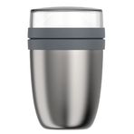 Mepal İnsulated Lunch Pot Ellipse Yalıtımlı Saklama Kabı 500 Ml-Natural Brushed