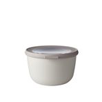 Mepal Multi Bowl Cirqula 1000 ml Nordic White Yuvarlak Saklama Kabı