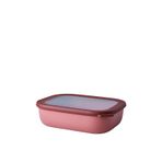 Mepal Multi Bowl Cirqula 2000 ml Vivid Mauve Dikdörtgen Saklama Kabı