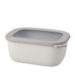 Mepal Multi Bowl Cirqula Rectangular 1500 ml Beyaz Saklama Kabı