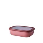 Mepal Multi Bowl Cirqula Rectangular 2000 ML Pembe Altın Saklama Kabı