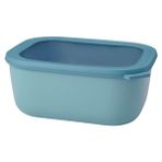 Mepal Multi Bowl Cirqula Rectangular 3000 ml Gri Saklama Kabı