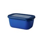 Mepal Multi Bowl Cirqula Rectangular 750 ml Mavi Yemek Kabı