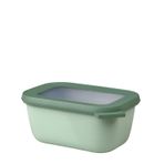Mepal Multi Bowl Cirqula Rectangular Sage 750 ml Saklama Kabı