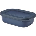 Mepal multi bowl cirqula rectangular saklama kabı 500 ml-nordic denim