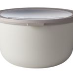 Mepal Multi Bowl Cirqula Round 3000 ml Beyaz Yemek Kabı