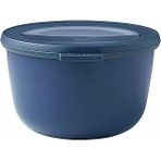Mepal - Multi Bowl Cirqula Round - Kapaklı Saklama Kabı - Buzdolabı Için Hava Geçirmez Saklama Kutusu Mikrodalga Fırın Kabı Olarak Uygundur - 1000 Ml - Nordic