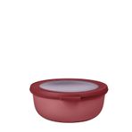 Mepal - Multi Bowl Cirqula Round - Kapaklı Saklama Kabı - Buzdolabı için hava geçirmez saklama kutusu ve mikrodalga fırın kabı olarak uygundur - 1250 ml - Canlı Leylak