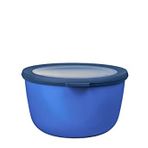Mepal - Multi Bowl Cirqula Round - Kapaklı Saklama Kabı - Buzdolabı için hava geçirmez saklama kutusu ve mikrodalga fırın kabı olarak uygundur - 2000 ml - Canlı Mavi