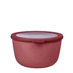 Mepal - Multi Bowl Cirqula Round - Kapaklı Saklama Kabı - Buzdolabı için hava geçirmez saklama kutusu ve mikrodalga fırın kabı olarak uygundur - 2000 ml - Vivid Leylak