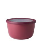 Mepal - Multi Bowl Cirqula Round - Kapaklı saklama kabı - Buzdolabı, mikrodalga fırın ve saklama kabı olarak hava geçirmez saklama kutusu olarak uygundur - 2000 ml - Nordic Berry