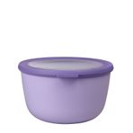 Mepal - Multi Bowl Cirqula Round - Kapaklı saklama kabı - Buzdolabı, mikrodalga fırın ve saklama kabı olarak hava geçirmez saklama kutusu olarak uygundur - 2000 ml - Nordic Lilac