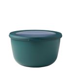 Mepal - Multi Bowl Cirqula Round - Kapaklı saklama kabı - Buzdolabı, mikrodalga fırın ve saklama kabı olarak hava geçirmez saklama kutusu olarak uygundur - 2000 ml - Nordic Pine