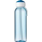 Mepal – Pipetli Içecek Şişesi Campus Flip-Up 500 Ml Mavi – Çocuklar Için Pipetli Su Şişesi – Gazlı A
