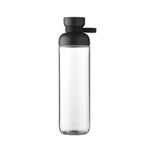 Mepal - Vita içecek şişesi, büyük su şişesi, ilave içme konforu için 2 açıklık, tekrar doldurulabilir içecek şişesi, spor içecek şişesi, 900 ml, Nordic black