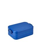 Mepal - Yemek kutusu Take A break midi – bölmeli beslenme kutusu – 4 tereyağı ekmeği için uygundur – 900 ml – Canlı mavi