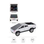 Mepura D68 Cyber Model Araba Tasarımlı Bluetooth Hoparlör 15W Güçlü Ses Rgb Led /tws/usb Beyaz