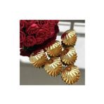 MER HOME Gold Midye/ İstiridye Kahve Yanı Sunumluk/ Şekerlik/ Lokumluk / Drajelik ( 6 Adet)