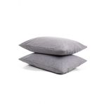Mer-Tim 2li 50x70 Ranforce Gri Yastık Kılıfı