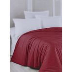 Mer-Tim Çift Kişilik Battal Boy 220x240 Nevresim Yorgan Kılıfı - Bordo