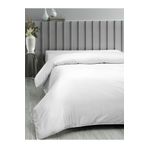 mer-tim ezberbozan ev tekstili Mer-tim Pamuklu Ranforce Çift Kişilik King Size 240x260 Nevresim Yorgan Kılıfı - Beyaz