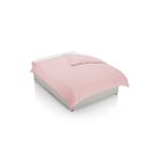 mer-tim ezberbozan ev tekstili Mer-tim Pamuklu Ranforce Tek Kişilik Small Size 135x200 Nevresim Yorgan Kılıfı - Pembe