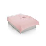 Mer-Tim Pamuklu Ranforce Çift Kişilik Battal Boy 220x240 Nevresim Yorgan Kılıfı - Pembe