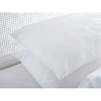 Mer-tim Renforce Beyaz Fermuarlı 50x70 cm 2'li Yastık Kılıfı