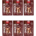 Mera Snacker 6x200 gr Tahılsız Şekersiz Sığır Etli Köpek Eğitim Ödül Maması