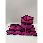 Me&ra Sport 2.5 kg x 2 Adet Toplam 5 kg El Ayak Ağırlığı Egzersiz Seti Kum Ağırlık Torbası - 2.5kg x 2 - Pembe