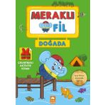 Meraklı Fil Doğada Çıkartmalı Aktivite Kitabı Eksik Parça Yayınları