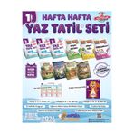 meraklı zihinler 1.SINIF HAFTA HAFTA YAZ TATİL SETİ (2025-2026) (KARNE KILIFI HEDİYELİ)