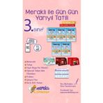 meraklı zihinler 3. Sınıf Gün Gün Yarıyıl Tatil Seti (KARNE KILIFI HEDİYELİ)