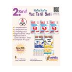 meraklı zihinler Yayıncılık 2.sınıf Hafta Hafta Yaz Tatil Seti ( Karne Kılıfı Hediyeli)