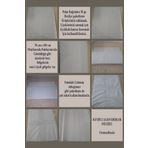 MeralPrinting Pelur Kağıt Hediye Paketleme Ambalaj Kağıdı 70x100 Cm 1 Kg. Beyaz Baskısız