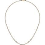 Merano Design 3mm Gold Su Yolu Kolye - Sarı - Standart