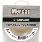 Mercan %100 Fluorocarbon Standart 25 M Makara Misina - 0,40 mm - 25 m - Beyaz