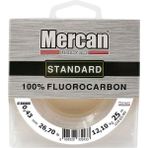 Mercan %100 Fluorocarbon Standart 25 M Makara Misina - 0,43 mm - 25 m - Beyaz