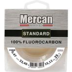 Mercan %100 Fluorocarbon Standart 25 M Makara Misina - 0,47 mm - 25 m - Beyaz