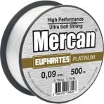 Mercan Euprates Platinum Beyaz 500M Makara Misina - 0,09 mm - 500 m
