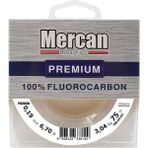 Mercan Fluorocarbon Premium 0.19 mm 75 mt Beyaz Makara Misina