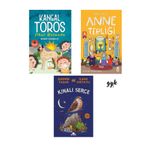 Mercan Kitap Kangal Toros / Okul Yolunda - Anne Terliği - Kınalı Serçe 3'lü SET