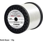 Mercan Koralle Standart 1,00 mm Beyaz Bobin Misina - 1,00 mm - 1 kg