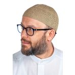 Mercan Namaz Takkesi Camel 12 Adet