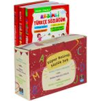 Mercan Okul Yayınları Süper Resimli Sözlük Seti 3 Kitap