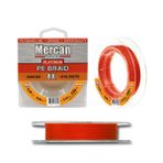 Mercan PE Örgü Platinum 8X İp 150 mt Turuncu Makara Misina
