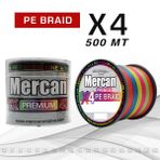 Mercan Pe Orgu Platinum X4 Multicolour Ip 500M Misina
